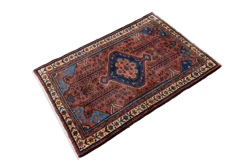 Perserteppich - Nomadic - 120 x 83 cm - rost