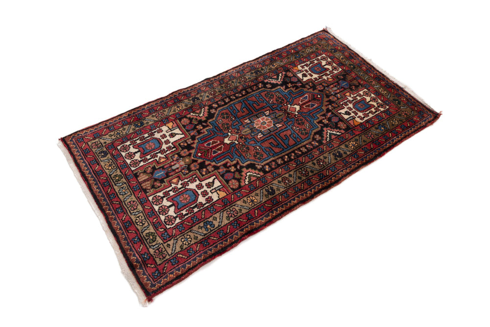 Perserteppich - Nomadic - 75 x 135 cm - rost