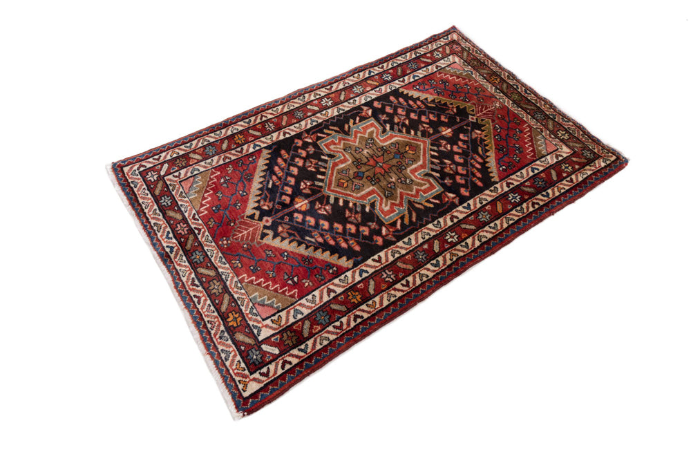 Perserteppich - Nomadic - 82 x 130 cm - mehrfarbig