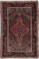 Perserteppich - Nomadic - 87 x 130 cm - dunkelrot
