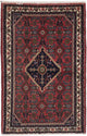 Perserteppich - Nomadic - 130 x 85 cm - dunkelrot