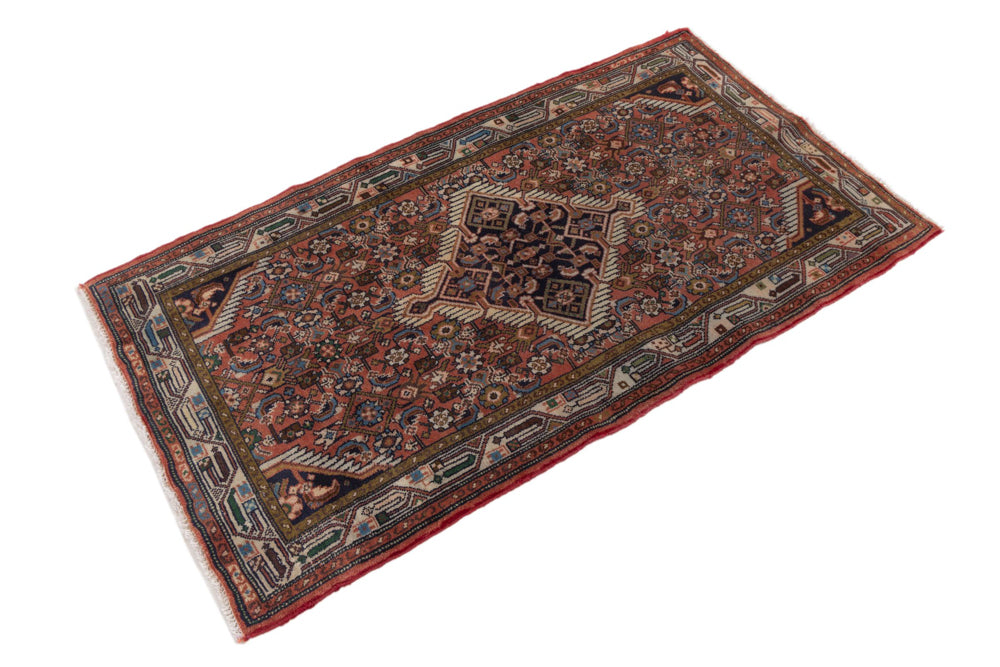 Perserteppich - Nomadic - 78 x 140 cm - dunkelbeige