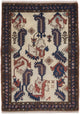 Perserteppich - Täbriz - 115 x 80 cm - mehrfarbig