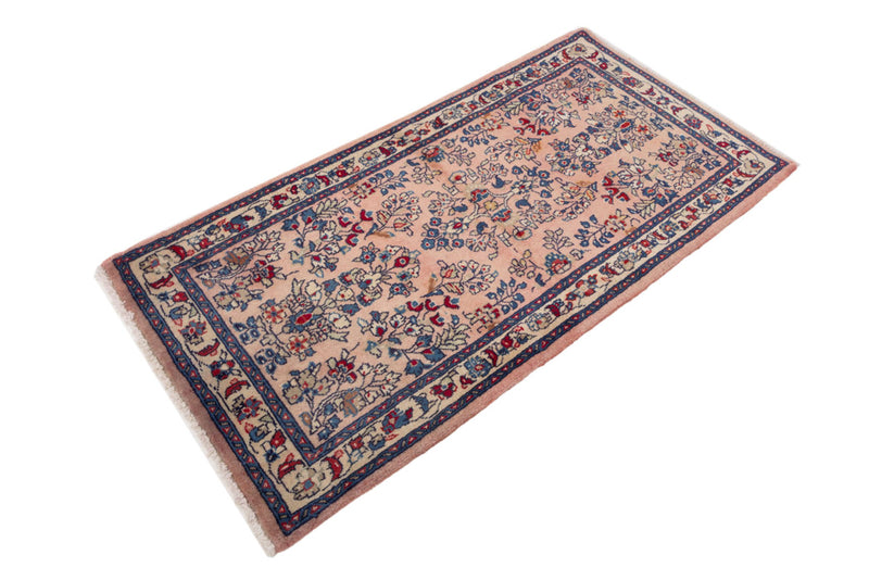 Perserteppich - Classic - 135 x 70 cm - hellrot