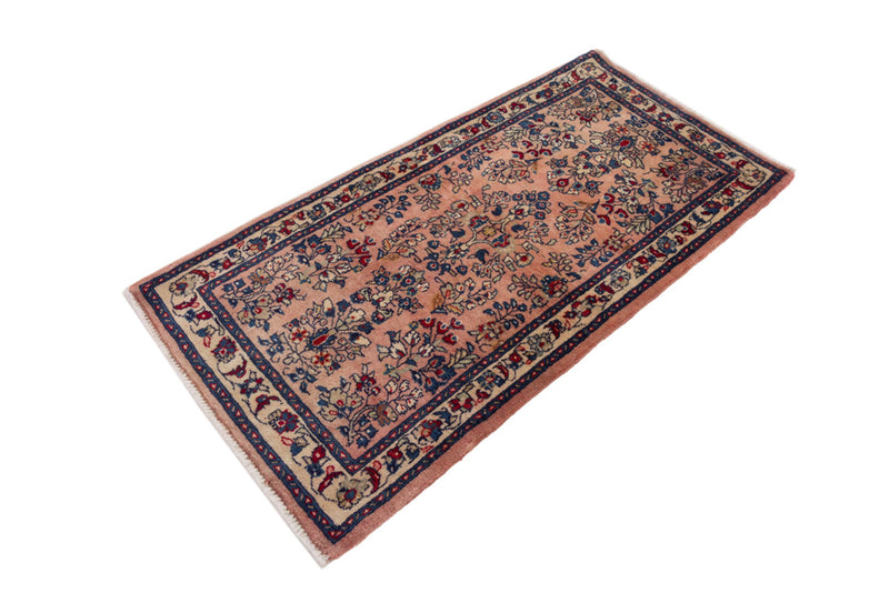 Perserteppich - Classic - 135 x 70 cm - hellrot