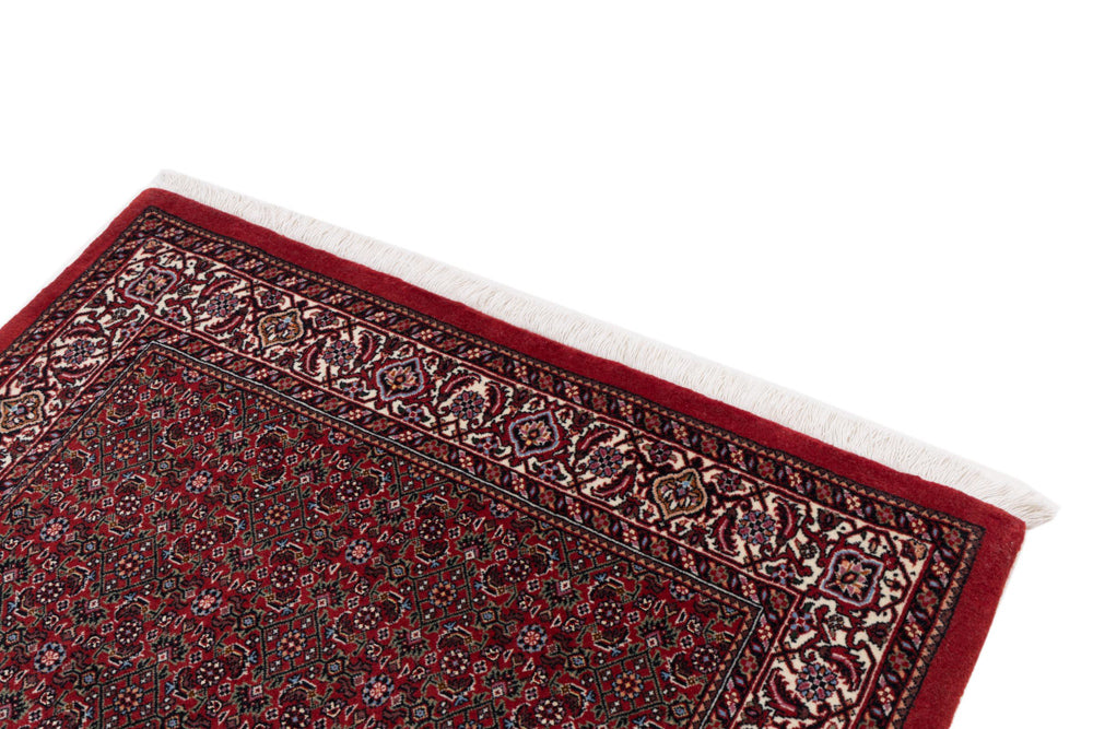 Perserteppich - Bidjar - Royal - 107 x 100 cm - dunkelrot