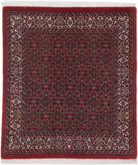 Perserteppich - Bidjar - Royal - 110 x 100 cm - dunkelrot