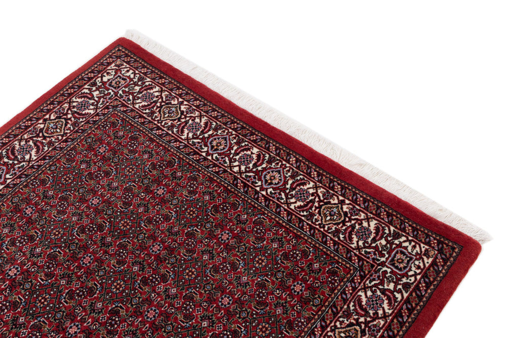 Perserteppich - Bidjar - Royal - 110 x 100 cm - dunkelrot