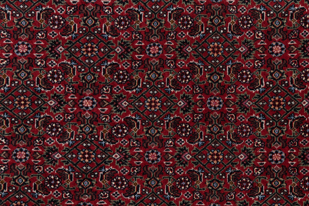 Perserteppich - Bidjar - Royal - 110 x 100 cm - dunkelrot
