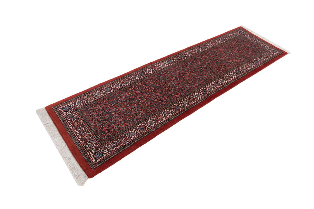 Läufer Perser - Bidjar - Royal - 55 x 198 cm - dunkelrot