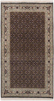Orientteppich - Täbriz - 93 x 159 cm - dunkelbeige