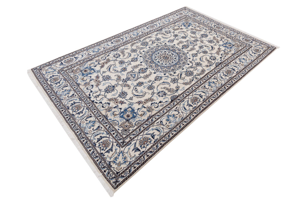 Perserteppich - Nain - 192 x 292 cm - creme