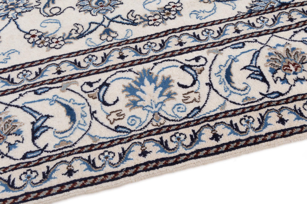 Perserteppich - Nain - 292 x 192 cm - creme