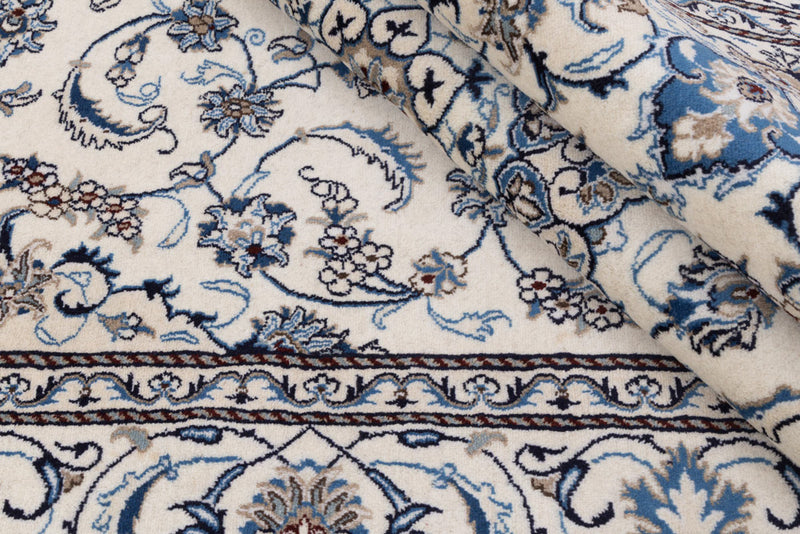 Perserteppich - Nain - 292 x 192 cm - creme