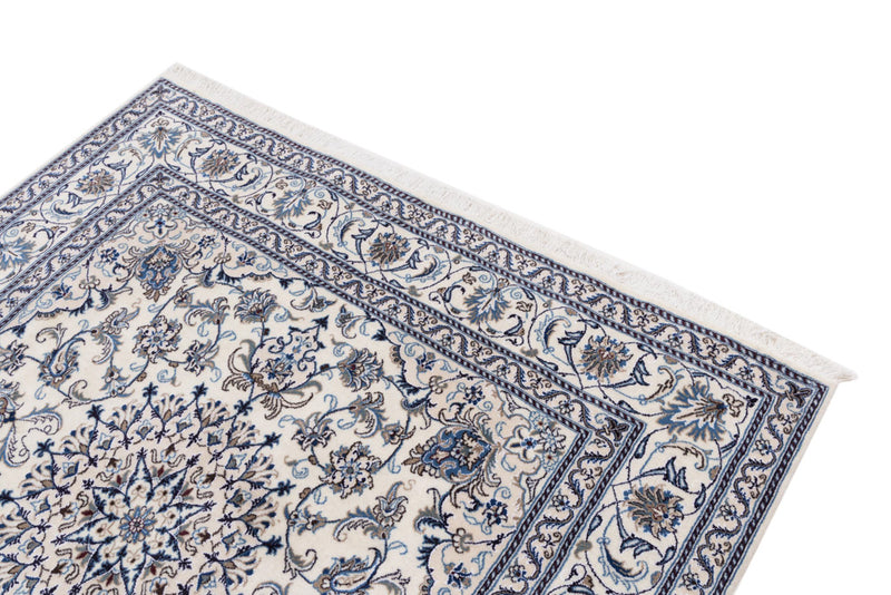 Perserteppich - Nain quadratisch  - 197 x 197 cm - creme