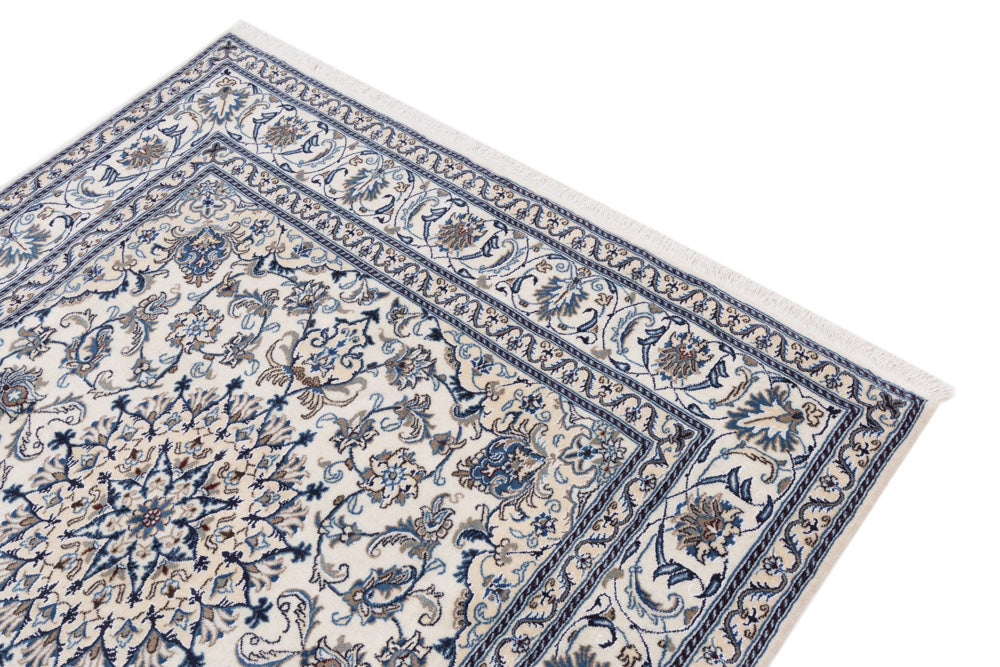 Perserteppich - Nain quadratisch  - 207 x 193 cm - creme