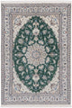 Perserteppich - Nain - 237 x 162 cm - grün