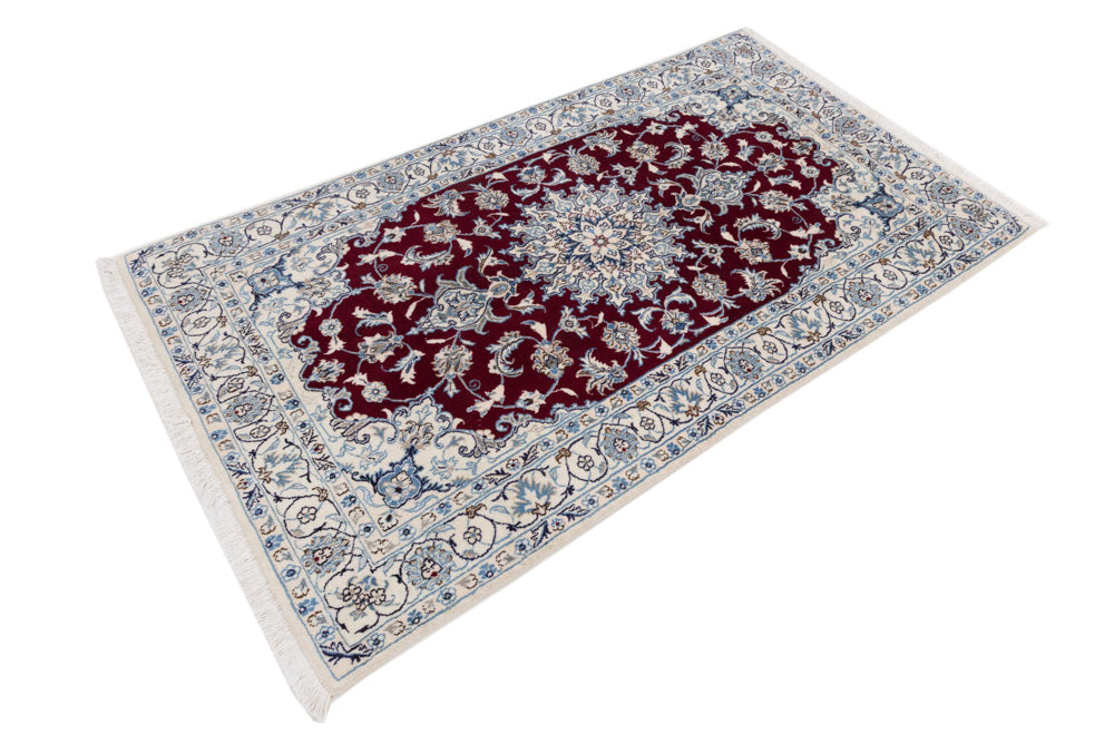 Perserteppich - Nain - 120 x 202 cm - rot