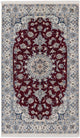 Perserteppich - Nain - 120 x 200 cm - rot
