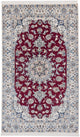 Perserteppich - Nain - 200 x 120 cm - rot