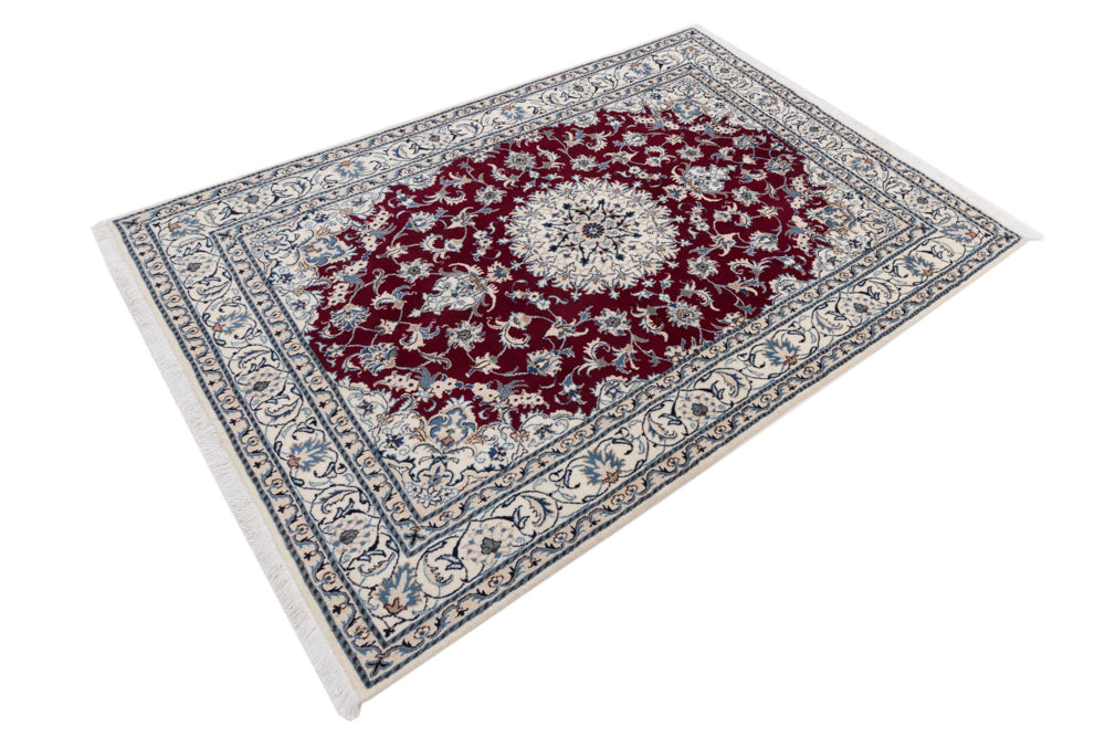 Perserteppich - Nain - 161 x 237 cm - rot