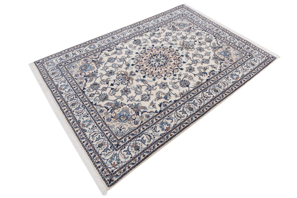 Perserteppich - Nain - 163 x 232 cm - creme