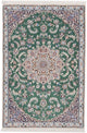 Perserteppich - Nain - 88 x 133 cm - grün