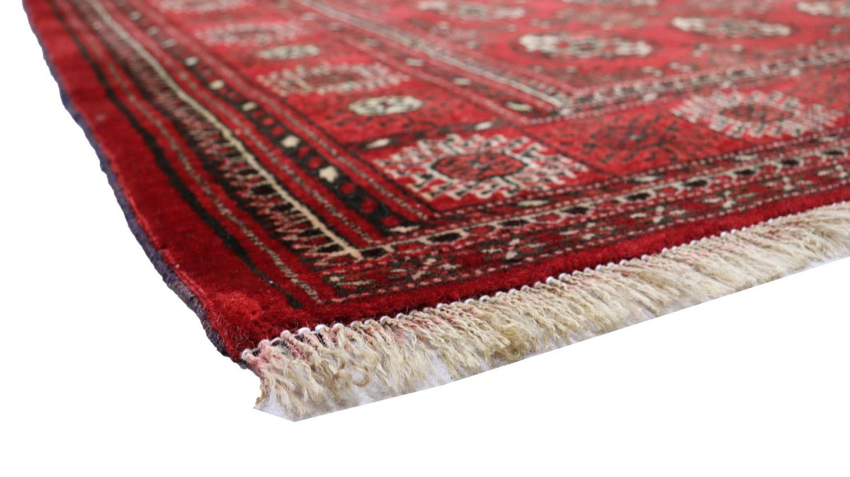 Afghan Teppich 154 x 114 cm - rot