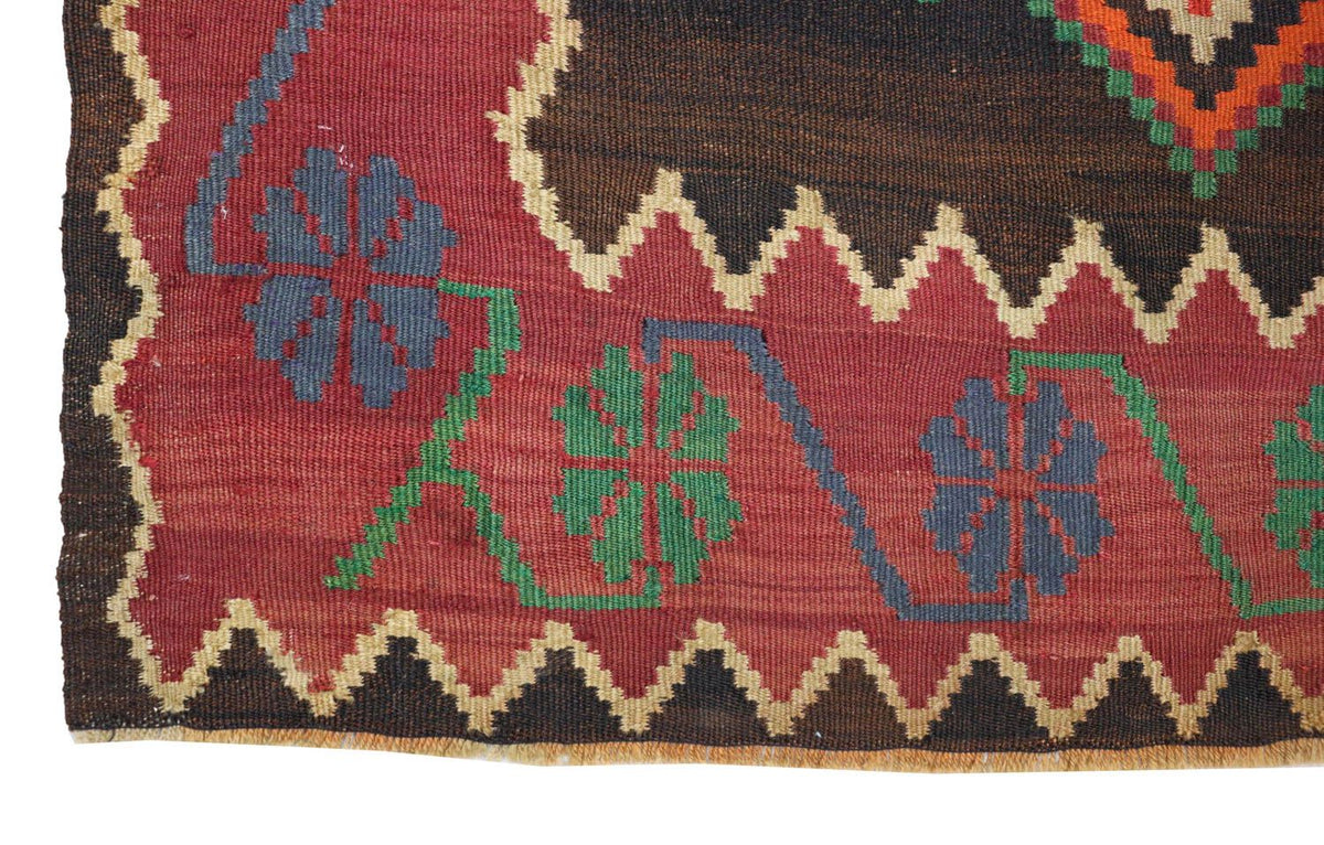 Kelim Teppich - Oriental 158 x 303 cm - blau