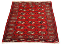 Afghan Teppich 152 x 118 cm - rot