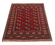 Afghan Teppich 180 x 130 cm - rot