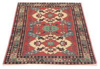 Afghan Teppich 170 x 138 cm - rot