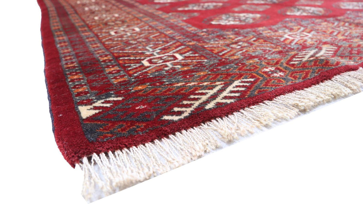Afghan Teppich 165 x 120 cm - rot