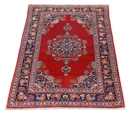 Perserteppich - Keshan 154 x 101 cm - rot