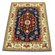 Ziegler Teppich 152 x 102 cm - dunkelblau