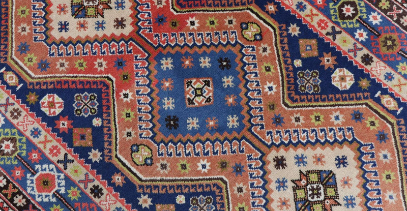 Perserteppich - Nomadic 162 x 108 cm - dunkelblau