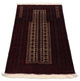 Afghan Teppich 150 x 95 cm - dunkelrot