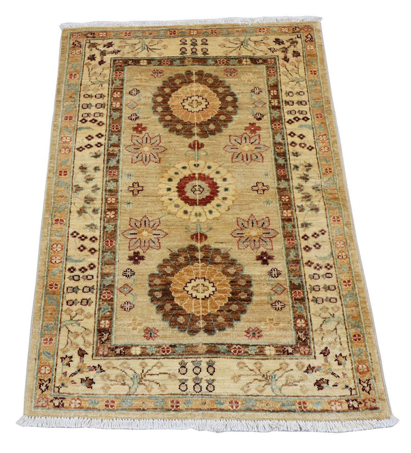 Ziegler Teppich 117 x 82 cm - beige
