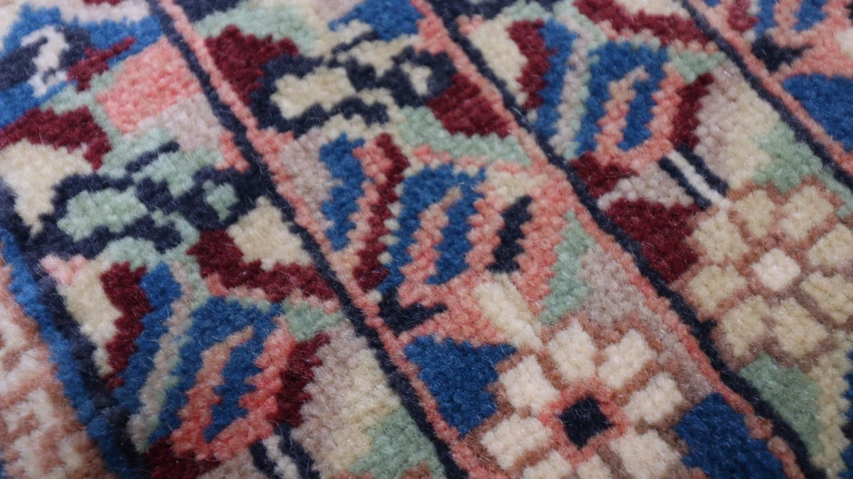 Afghan Teppich - Buchara 75 x 55 cm - blau