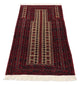 Belutsch Teppich 120 x 80 cm - dunkelrot