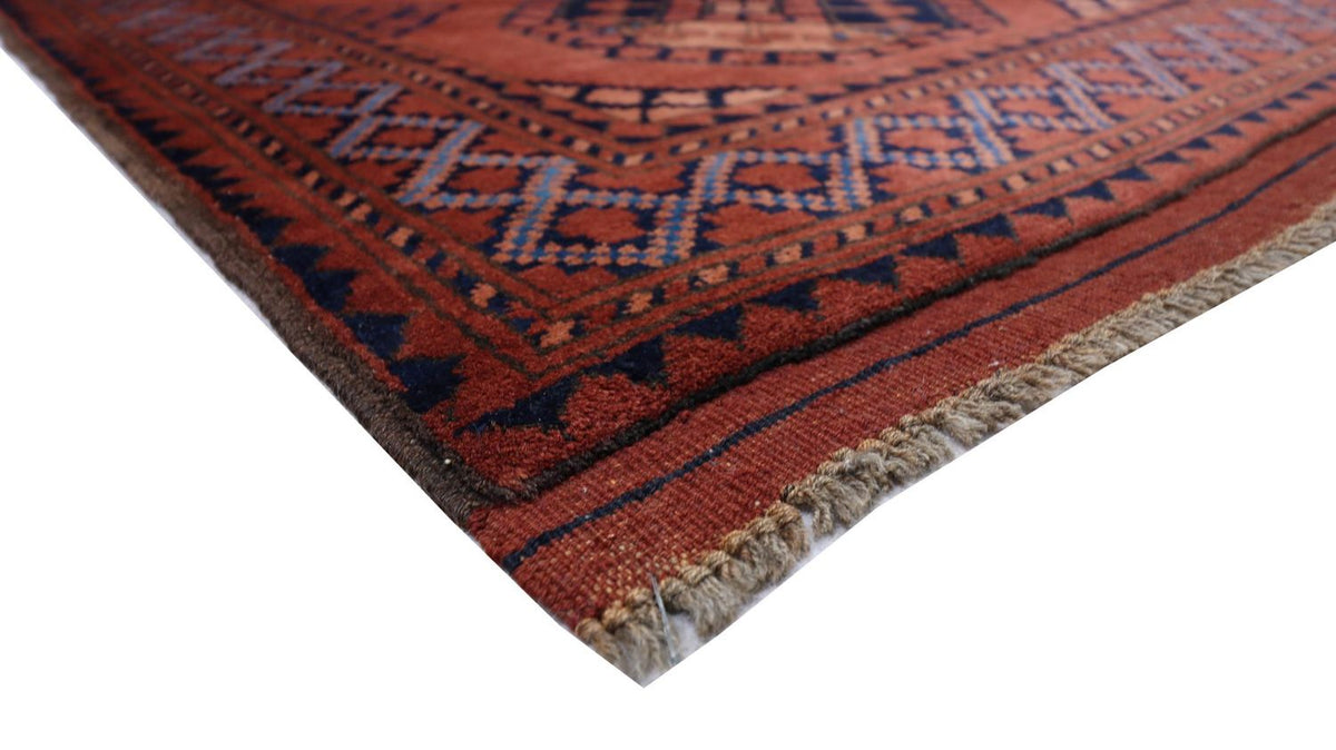 Afghan Teppich 120 x 92 cm - rot