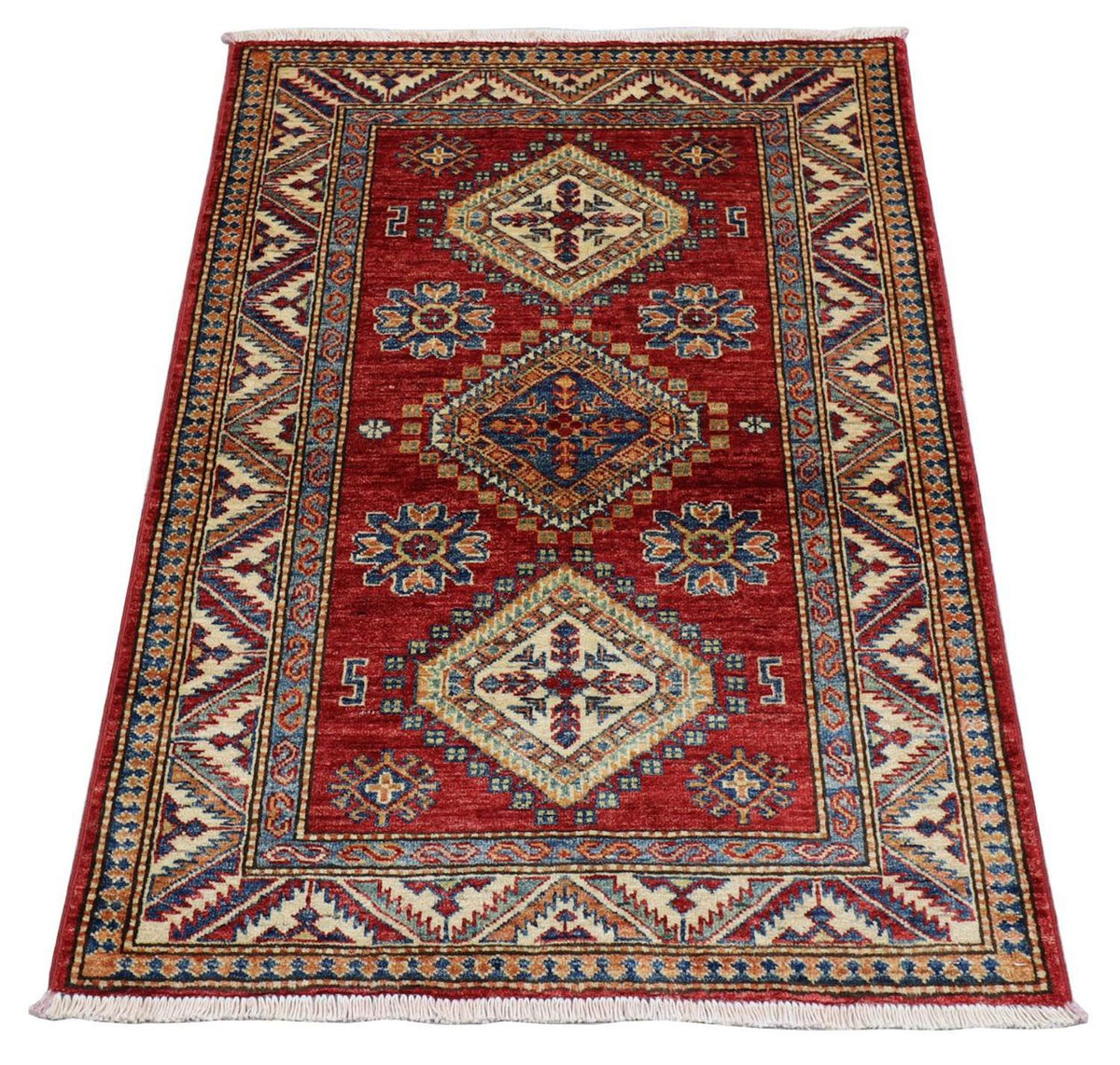 Ziegler Teppich 123 x 88 cm - rot