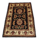 Ziegler Teppich 125 x 89 cm - dunkelbraun