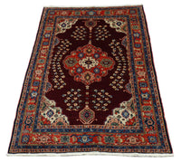 Ziegler Teppich - Kazak 188 x 122 cm - dunkelrot