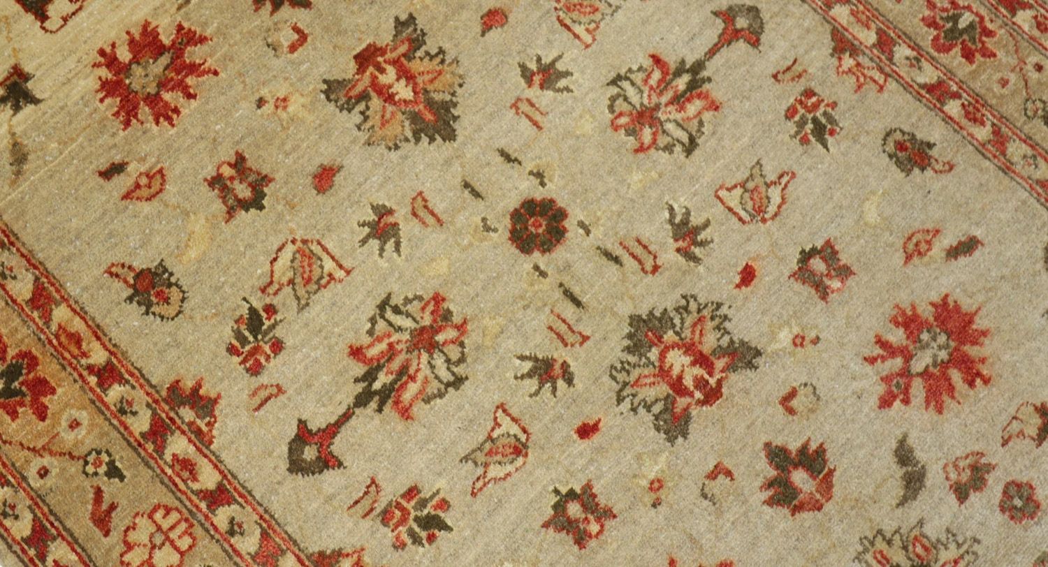 Ziegler Teppich 172 x 114 cm - dunkelbeige