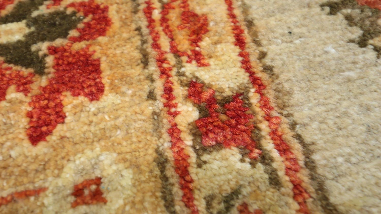 Ziegler Teppich 172 x 114 cm - dunkelbeige
