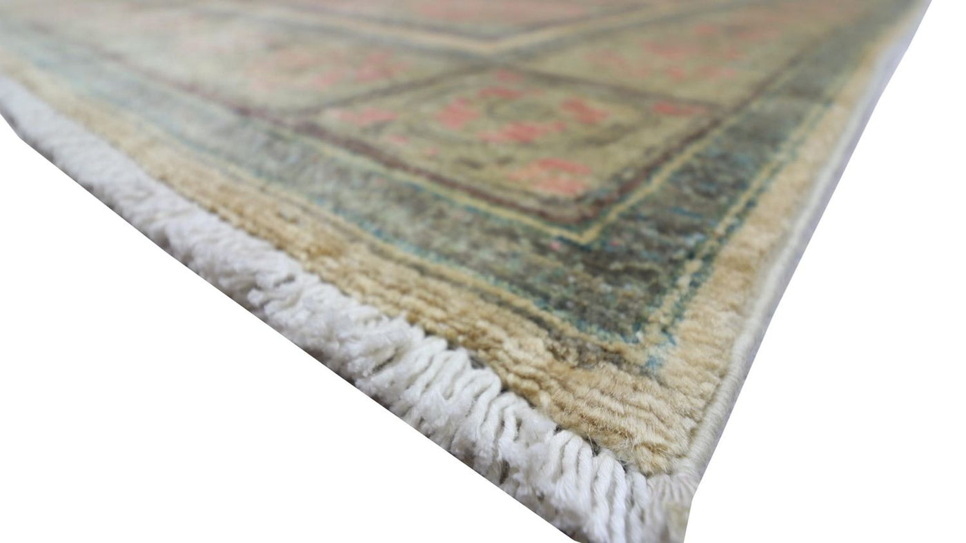 Ziegler Teppich 220 x 120 cm - olivgrün