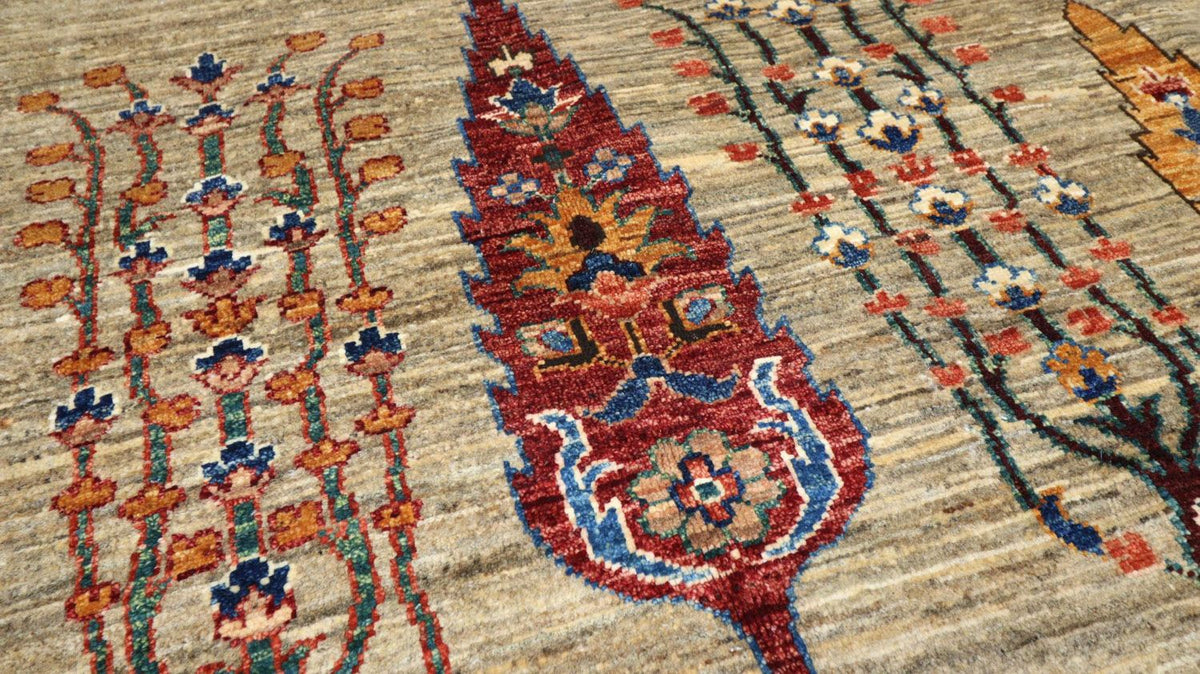 Ziegler Teppich 239 x 179 cm - dunkelbeige