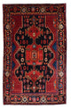 Perserteppich - Nomadic 202 x 138 cm - schwarz