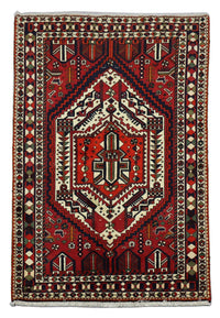 Perserteppich - Nomadic 210 x 149 cm - rot
